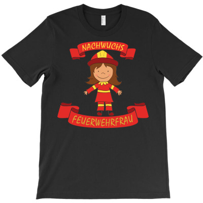 Young Firefighter Firefighter T-shirt Designed By Irvan Maulana
