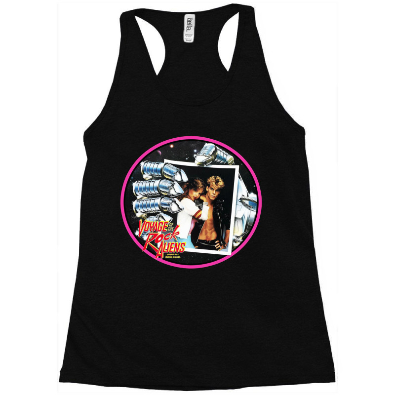 Rock Comedy Classic Voyage Of The Rock Aliens Racerback Tank by Valerie_Art | Artistshot