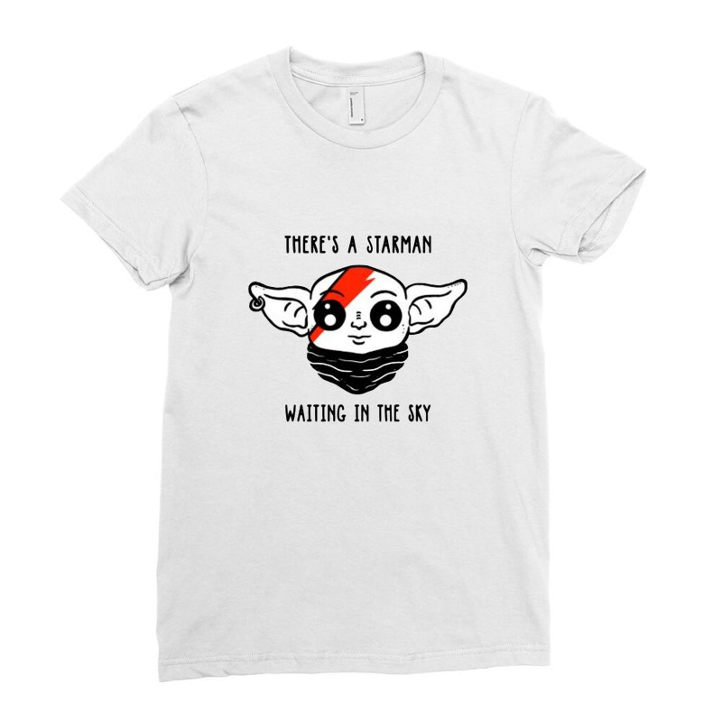 Starman Ladies Fitted T-shirt | Artistshot