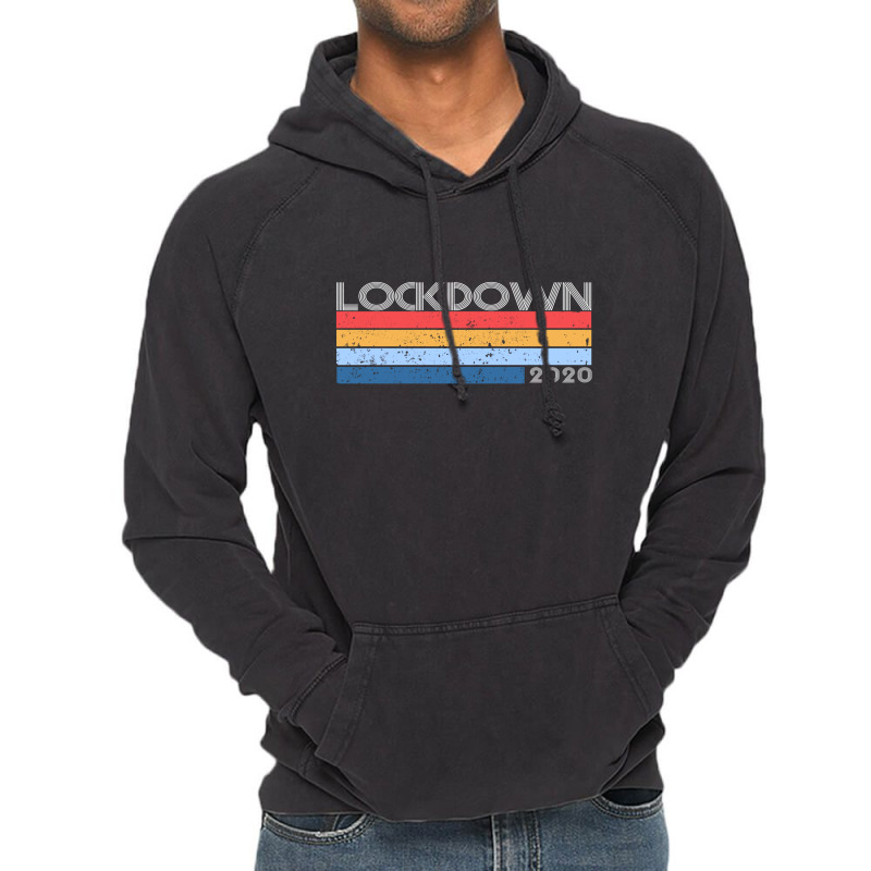 Vintage Lockdown Social Distancing 2020 Vintage Hoodie by Apollo | Artistshot