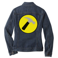 Instant Captain Hammer Costume Ladies Denim Jacket | Artistshot