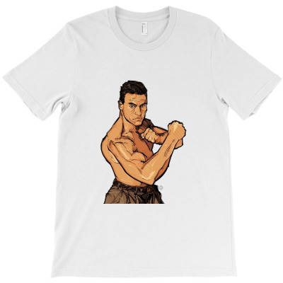 Jean Claude Van Damme Classic T-shirt Designed By Dollrasion