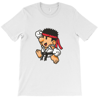 Jump Sf R, Ryu T-shirt Designed By Dollrasion