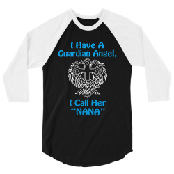 guardian angel nana 3/4 Sleeve Shirt | Artistshot