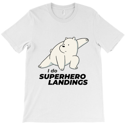 Landing Hero T-shirt Designed By Dollrasion