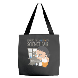 come to the laboratory science fair Tote Bags | Artistshot