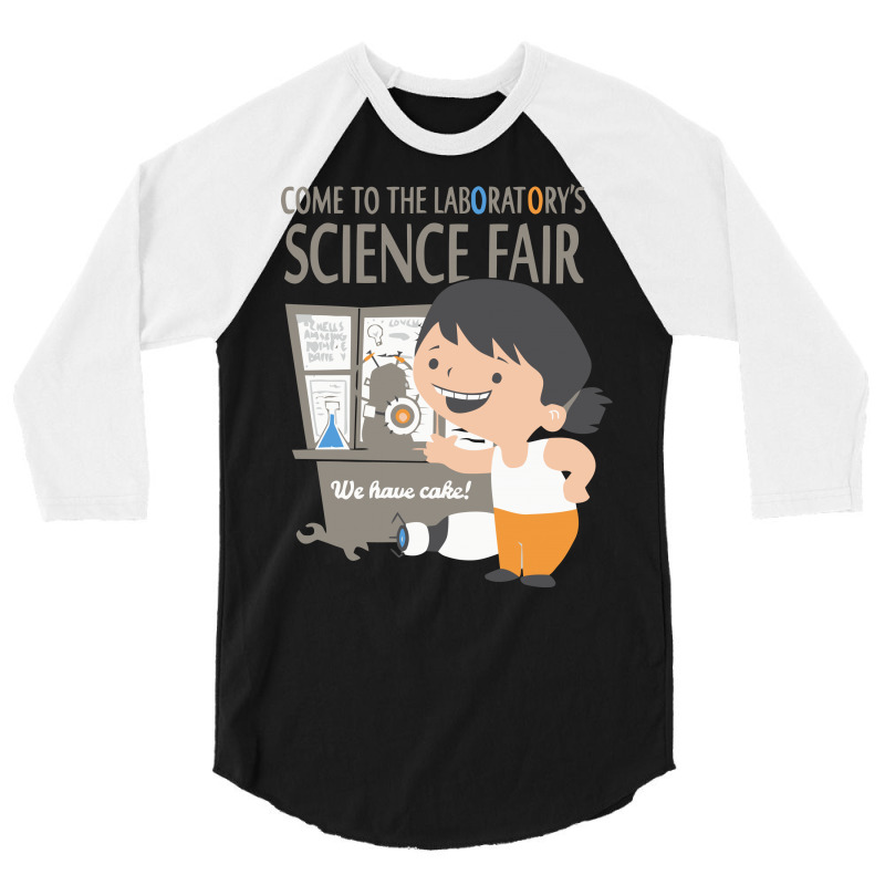 Come To The Laboratory Science Fair 3/4 Sleeve Shirt | Artistshot