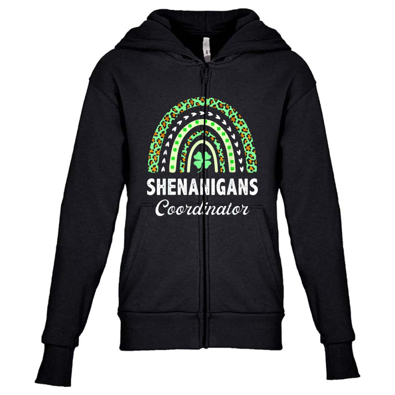 St. Patrick's Day Shenanigan Coordinator Youth Zipper Hoodie | Artistshot