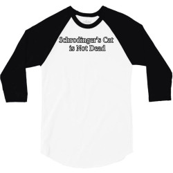 schrödinger's cat 3/4 Sleeve Shirt | Artistshot