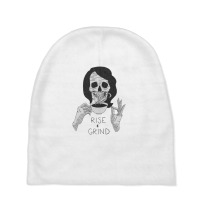 Bones Coffee Baby Beanies | Artistshot