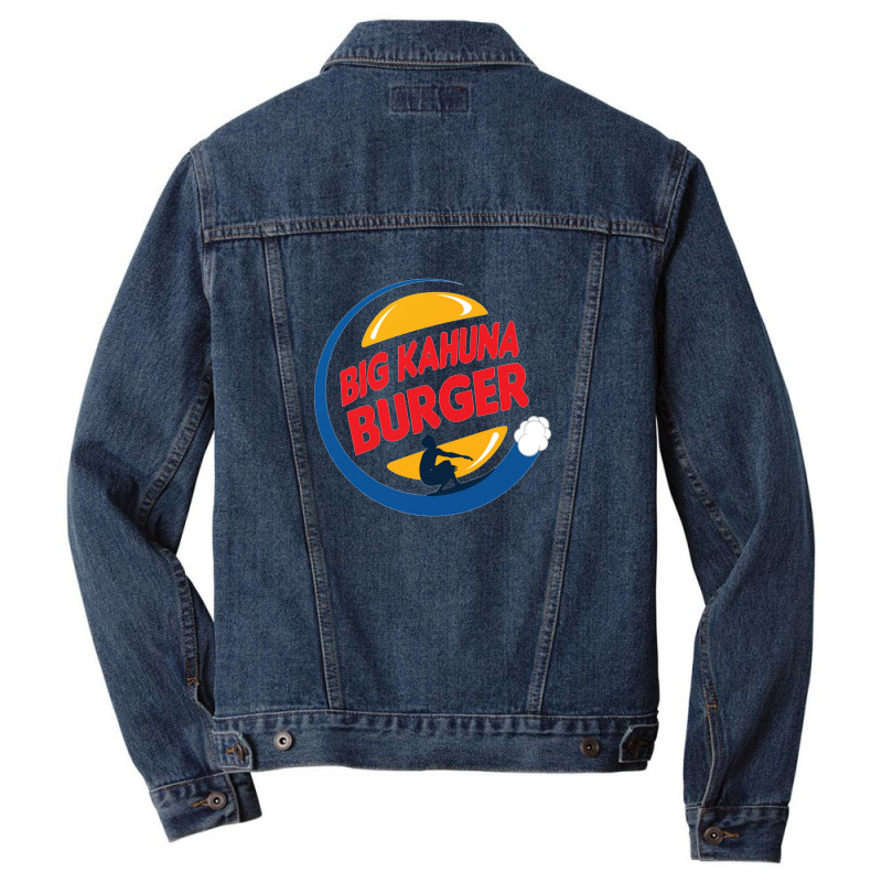 Big Kahuna Burger Men Denim Jacket by meghan irwandi | Artistshot