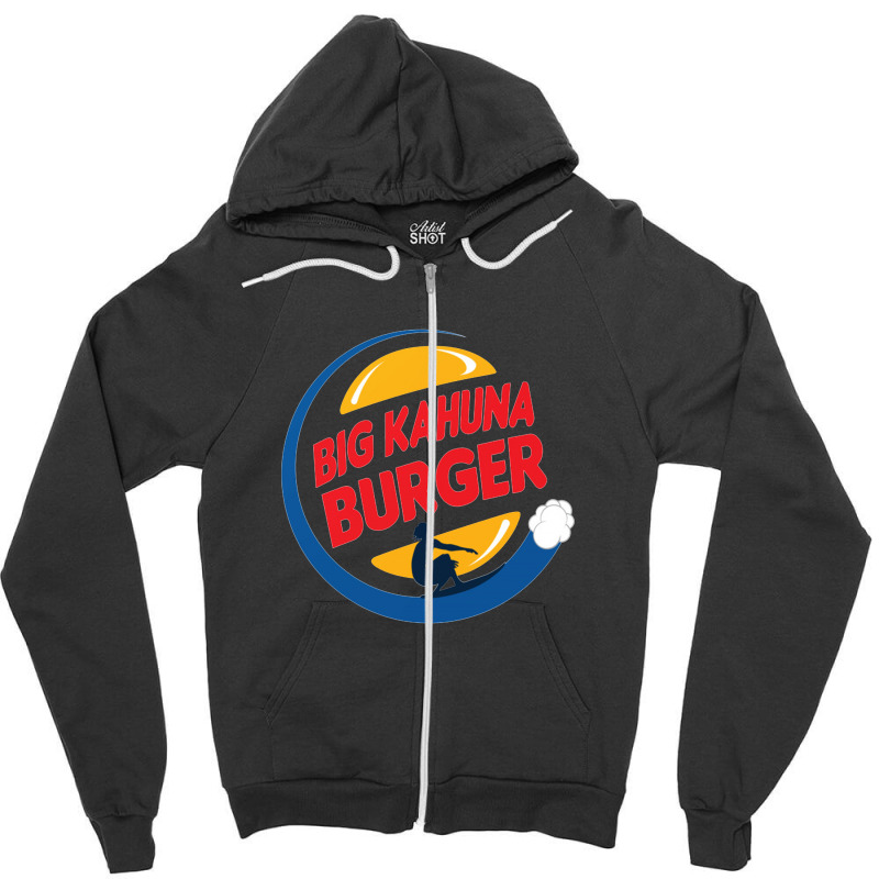 Big Kahuna Burger Zipper Hoodie by meghan irwandi | Artistshot