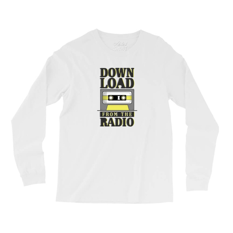 Radio Download Long Sleeve Shirts | Artistshot