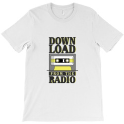 radio download T-Shirt | Artistshot