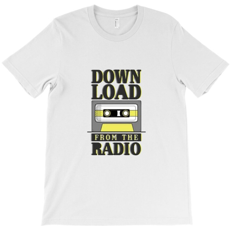 Radio Download T-shirt | Artistshot