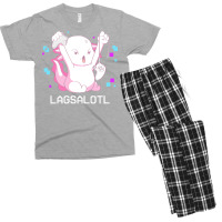 Gamer T  Shirt Axolotl Gamer Lag Funny Video Gaming Game Lagsalotl Gif Men's T-shirt Pajama Set | Artistshot