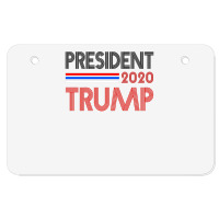 President 2020 Trump Atv License Plate | Artistshot