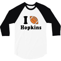 I Baseball Hopkins 3/4 Sleeve Shirt | Artistshot