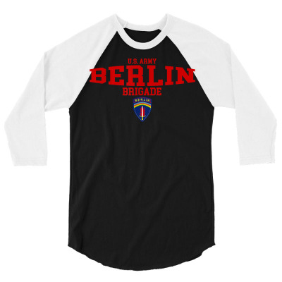 Berlin Brigade T Shirt 3/4 Sleeve Shirt Designed By Falongruz87