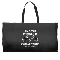 The Winner Is Donald Trump Weekender Totes | Artistshot