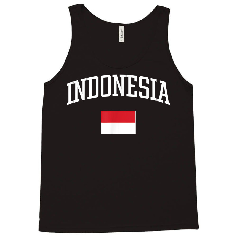 Vintage Flag Of Indonesia Love Your Country T Shirt Tank Top | Artistshot