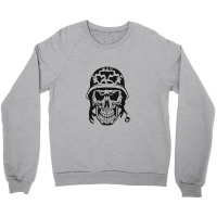 Soldier Skull Crewneck Sweatshirt | Artistshot