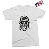 Soldier Skull Exclusive T-shirt | Artistshot