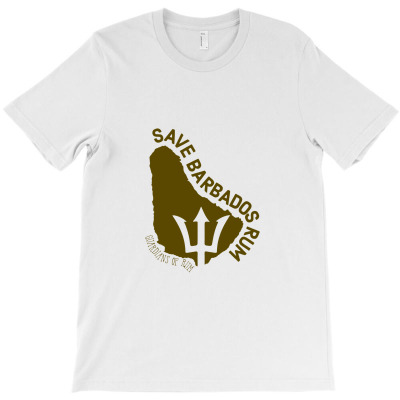 The Save Barbados Rum T-shirt Designed By Celenganraindu