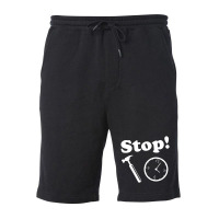 Stop! Hammer Time Funny Fleece Short | Artistshot