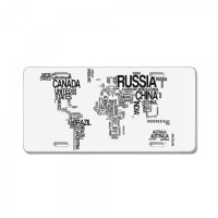 Map T-shirt License Plate | Artistshot