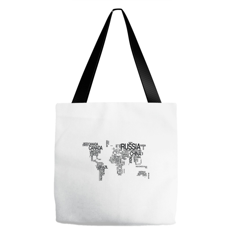 Map T-shirt Tote Bags | Artistshot