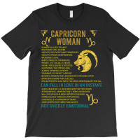 Capricorn Woman T-shirt | Artistshot