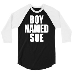 boy named sue (2) 3/4 Sleeve Shirt | Artistshot