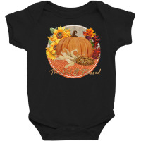 Thankful And Blessed Baby Bodysuit | Artistshot