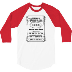 premium vintage 1986 3/4 Sleeve Shirt | Artistshot