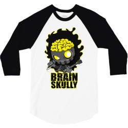 brain skully 3/4 Sleeve Shirt | Artistshot