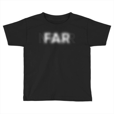 Hybrid Illusion Text Near Far T Shirt Toddler T-shirt Designed By Shyanneracanello