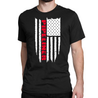 12 American Pipeliner Flag Classic T-shirt | Artistshot