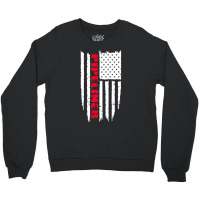 12 American Pipeliner Flag Crewneck Sweatshirt | Artistshot