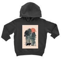 Team,a,mari,usque,ad,,mare,bc,beaver,black,and,white,bold,canadian,pat Toddler Hoodie | Artistshot