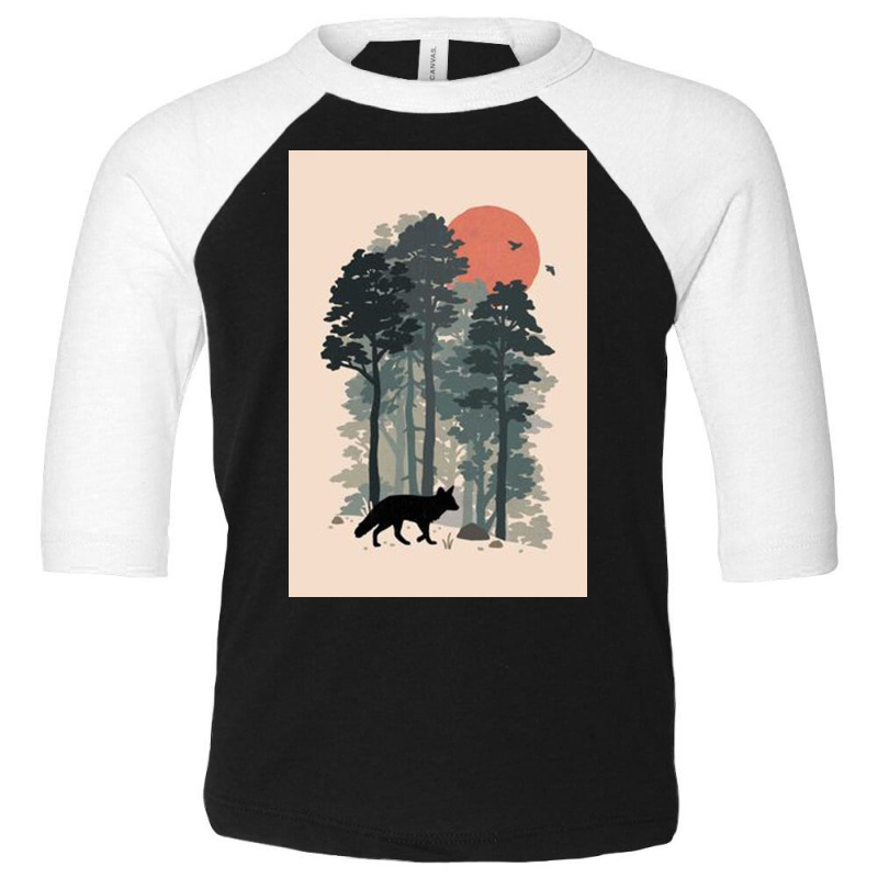 Team,a,mari,usque,ad,,mare,bc,beaver,black,and,white,bold,canadian,pat Toddler 3/4 Sleeve Tee | Artistshot