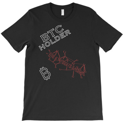 Btc, Blockchain, Crypto T-shirt Designed By Irvan Maulana