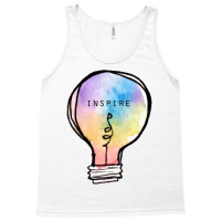 The Lovers, Inspire, Inspiration, Colorful, Rainbow, Light, Lightbulb, Tank Top | Artistshot