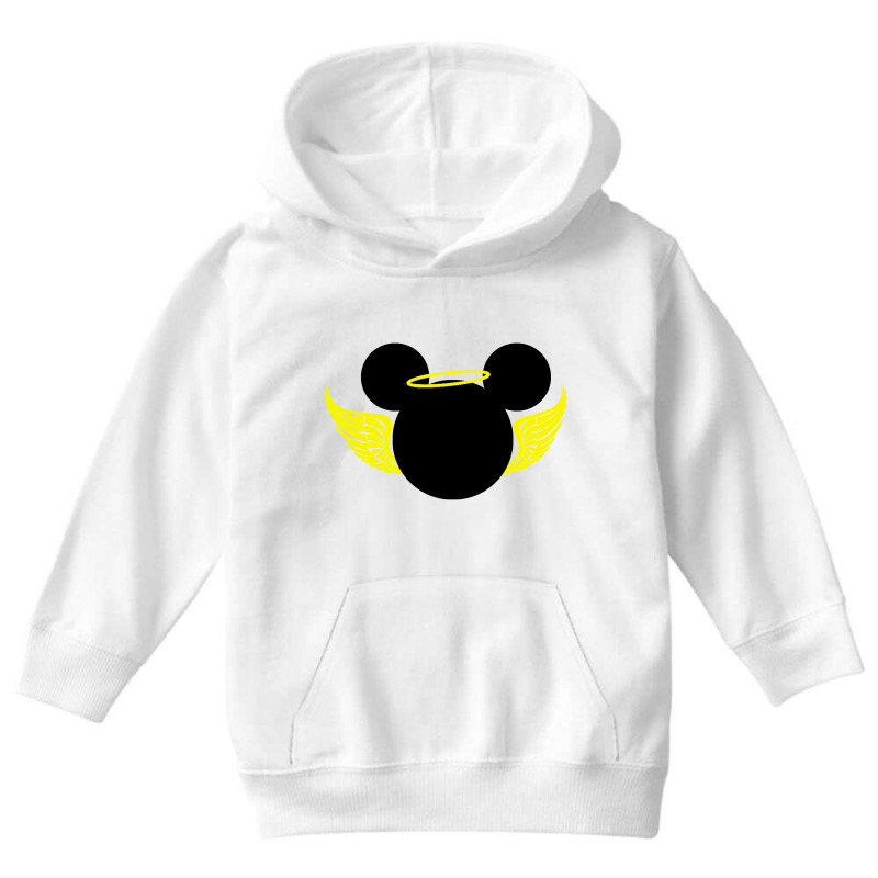 Angel Ears Youth Hoodie by tshirt time | Artistshot