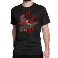 Viking T  Shirt Vegvisir Odins Eye And Raven Vikings T  Shirt Classic T-shirt | Artistshot