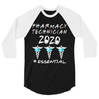 Custom Pharmacy 2020 3/4 Sleeve Shirt By Delicous - Artistshot