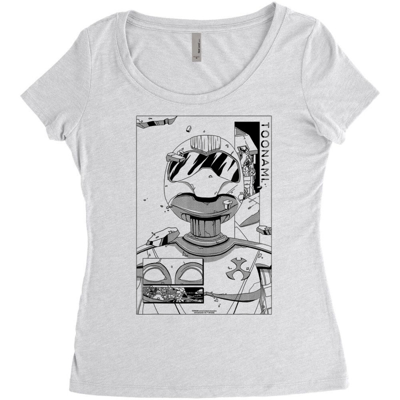 Toonami T.o.m. Rubble T Shirt Women's Triblend Scoop T-shirt by belenfinl | Artistshot