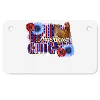 American Chicken Motorcycle License Plate | Artistshot