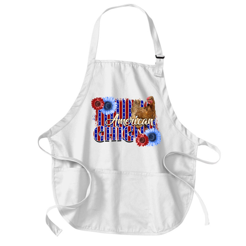 American Chicken Medium-length Apron | Artistshot