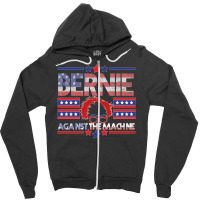 Bernie Against The Machine Zipper Hoodie | Artistshot